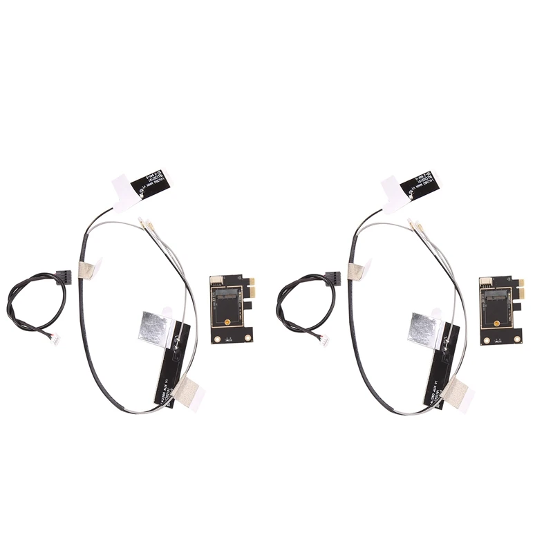 NEW-2X M.2 Wi-Fi адаптер M2 NGFF Key A E к Pci Express PCI-E 1X NGFF поддержка 2230 беспроводная сетевая карта для AX200 9260AC
NEW-2X M.2 Wi-Fi адаптер M2 NGFF Key A E к Pci Express PCI-E 1X NGFF поддержка 2230 беспроводная сетевая карта для AX200 9260AC