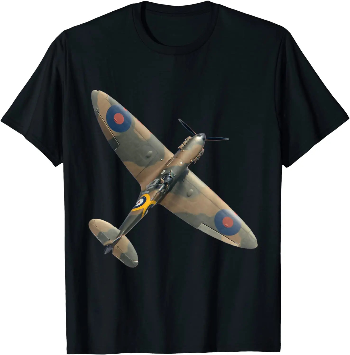 Spitfire Aeroplane Fighter Aircraft WW2 War Plane Lover Fan T-Shirt Short Sleeve Casual Cotton O-Neck Summer Tees
Spitfire Aeroplane Fighter Aircraft WW2 War Plane Lover Fan T-Shirt Short Sleeve Casual Cotton O-Neck Summer Tees