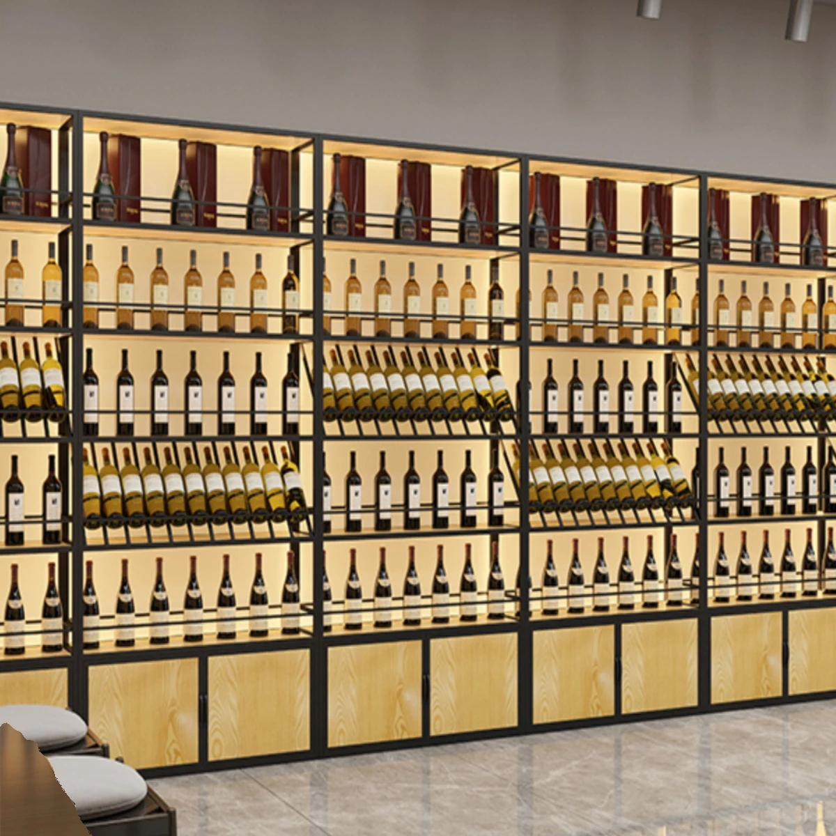 Wine Stand Glass Wall Coffe Bar Organizer Club Furniture Mini Minimalist Modern Luxury Cabinet Storage Vitrina Industrial Home
Wine Stand Glass Wall Coffe Bar Organizer Club Furniture Mini Minimalist Modern Luxury Cabinet Storage Vitrina Industrial Home