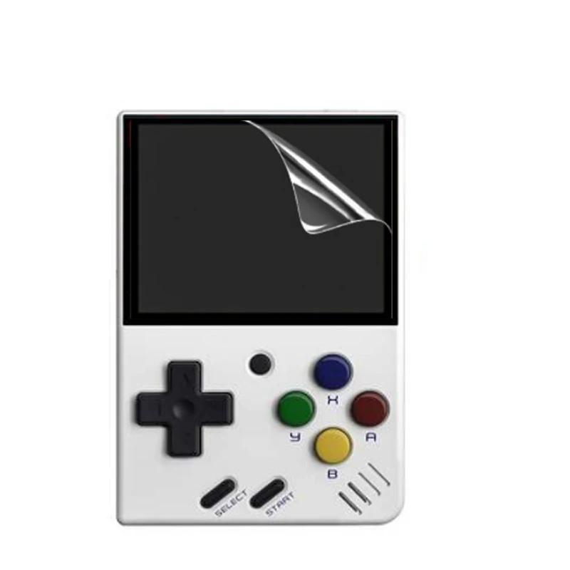 3pcs Soft Protective Film Screen Protector Cover for MIYOO MINI / V2 Handheld Video Game Console Display Protection Accessories