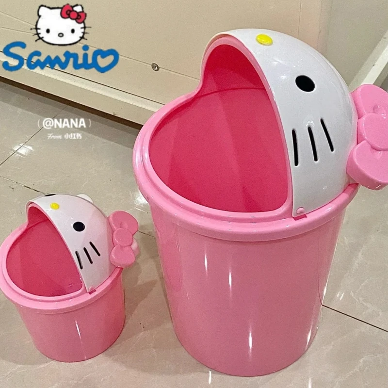 New Sanrio Hello Kitty Dustbin Trash Can Rubbish Bin Garbage Binsanrio Kawaii Trash Paper Basket Can Living Room Bedroom
New Sanrio Hello Kitty Dustbin Trash Can Rubbish Bin Garbage Binsanrio Kawaii Trash Paper Basket Can Living Room Bedroom