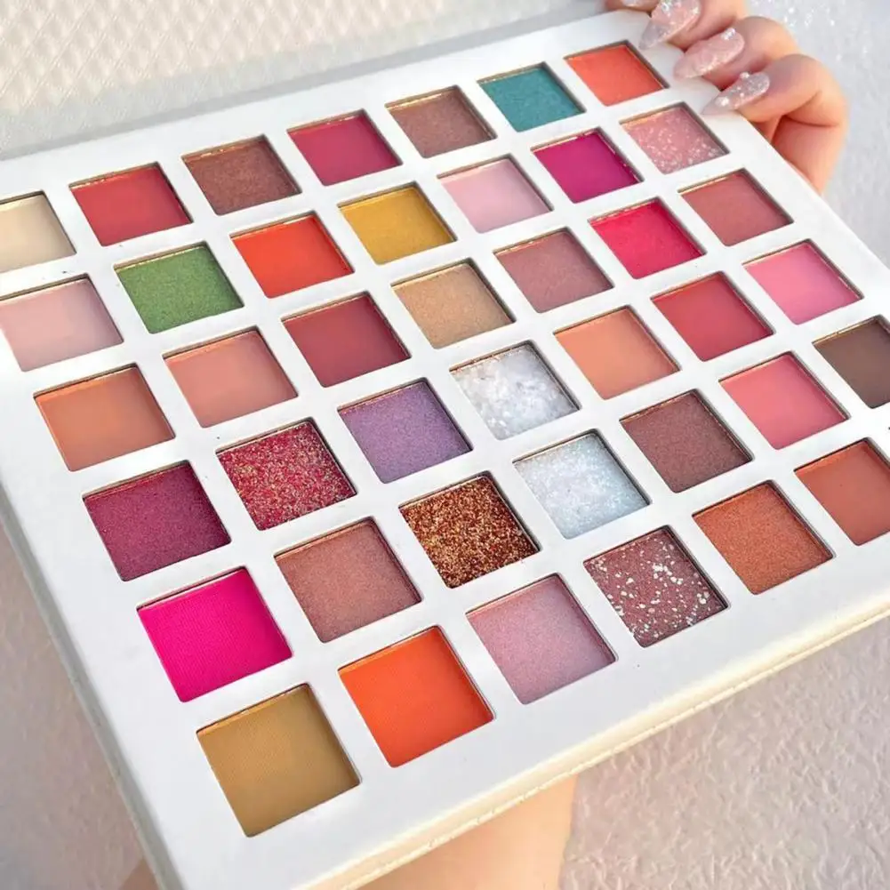 Highly Pigmented Eyeshadow Palette Vibrant 42-color Rose Eye Shadow Palette for Eyes Face Lips for Stunning for Highlighting
Highly Pigmented Eyeshadow Palette Vibrant 42-color Rose Eye Shadow Palette for Eyes Face Lips for Stunning for Highlighting