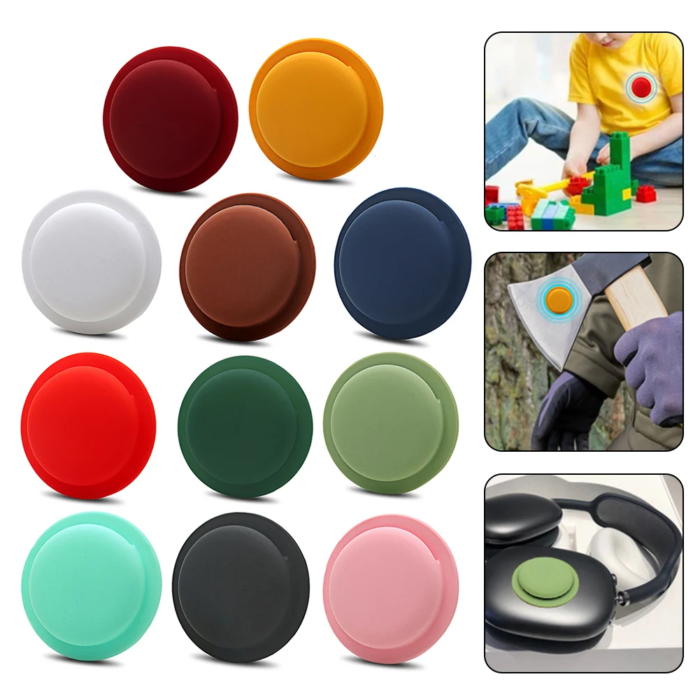 For Airtag Case Protective Cover Silicone Self-adhesive Shell For Pet Positioner Protection Locator Accessories
For Airtag Case Protective Cover Silicone Self-adhesive Shell For Pet Positioner Protection Locator Accessories