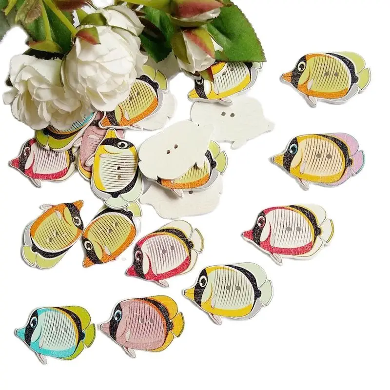 40PCs Mixed fish Buttons For Craft Supplies Sewing DIY Decorative Button Scrapbooking 2 Holes buttons
40PCs Mixed fish Buttons For Craft Supplies Sewing DIY Decorative Button Scrapbooking 2 Holes buttons