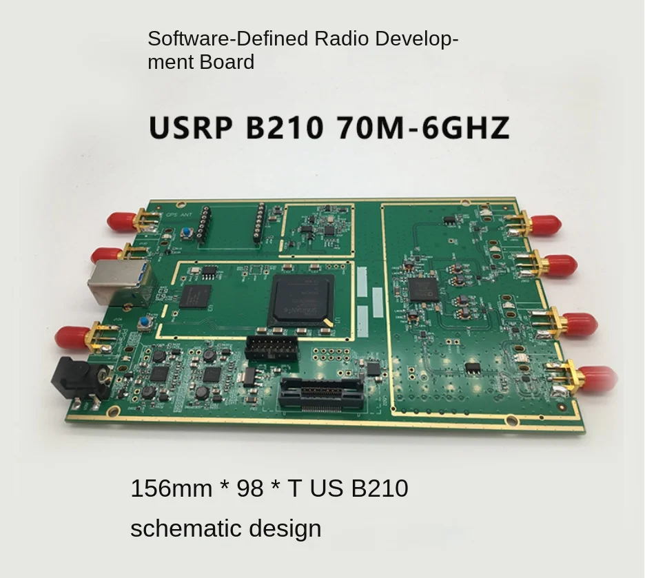 USRP B210 70M-6GHZ software radio development board development platform sdr gnuradio
USRP B210 70M-6GHZ software radio development board development platform sdr gnuradio