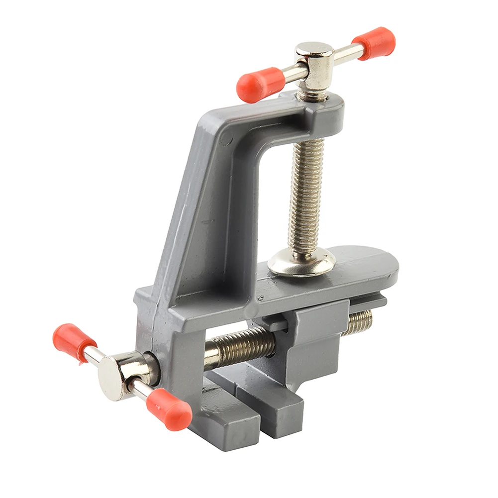 1Pcs Table Bench Vise Aluminum Small Jewelers Hobby Clamp On Table Bench Vise Mini Tool Vice Black 3.4*3.9*1.6inch
1Pcs Table Bench Vise Aluminum Small Jewelers Hobby Clamp On Table Bench Vise Mini Tool Vice Black 3.4*3.9*1.6inch