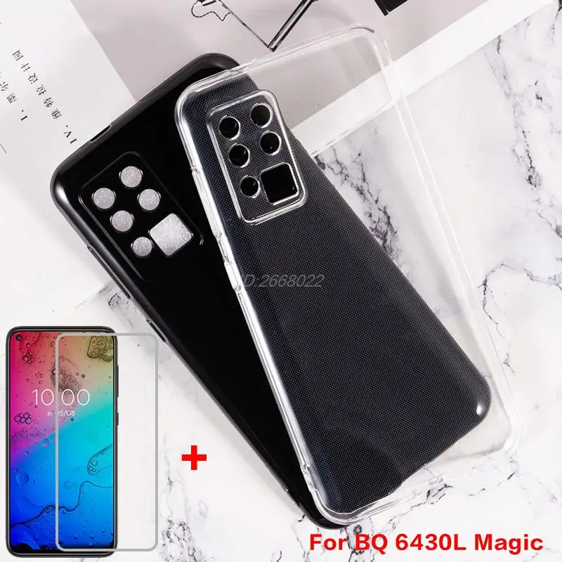 Camera Protection Fitted Case For BQ 6430L Magic Transparent Phone Case Silicone Tempered Glass for BQ 6430L Magic Cases Vetro
Camera Protection Fitted Case For BQ 6430L Magic Transparent Phone Case Silicone Tempered Glass for BQ 6430L Magic Cases Vetro