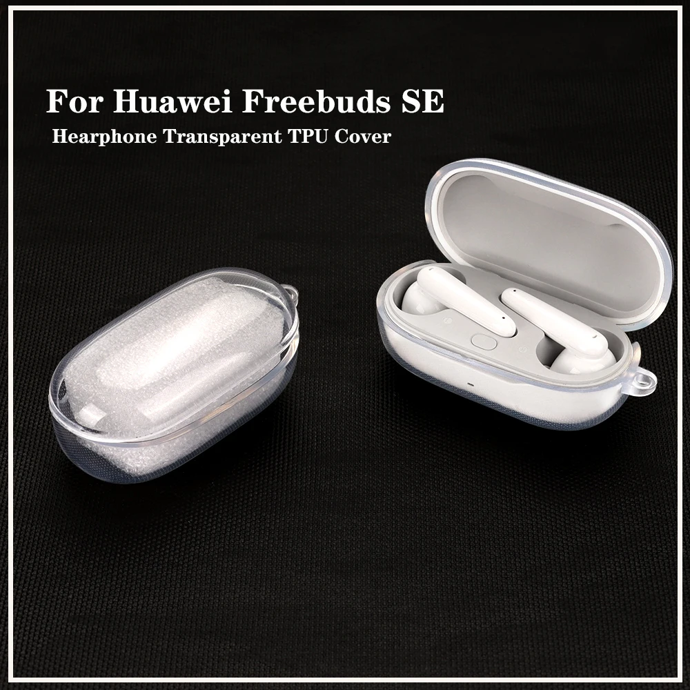 Силиконовый чехол из ТПУ для huawei Freebuds SE, прозрачный чехол для наушников, противоударный защитный чехол для телефона
Силиконовый чехол из ТПУ для huawei Freebuds SE, прозрачный чехол для наушников, противоударный защитный чехол для телефона