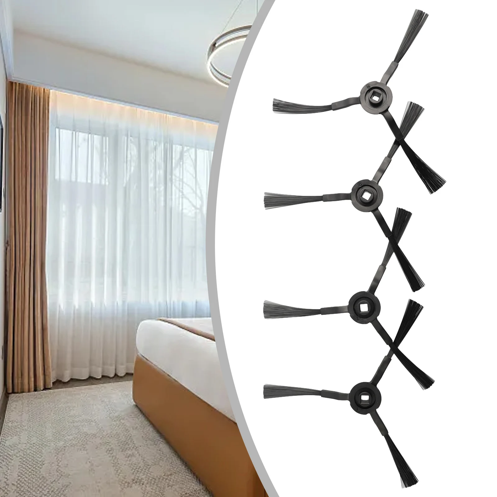 4pcs Side Brushes For For RoboVac L35/L35+/LR30 Hybird+ Home Improvement Side Brushes Accessories
4pcs Side Brushes For For RoboVac L35/L35+/LR30 Hybird+ Home Improvement Side Brushes Accessories