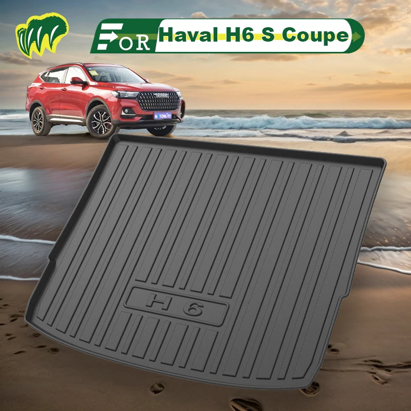 

For Haval H6 S Coupe 18 19 21 22 2011-2023 Custom Fit Car Trunk Mat All Season Cargo Mat 3D Shaped Laser Measured Trunk Liners