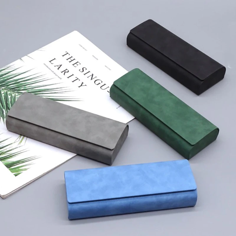 1pc Simple Leather Eyewear Case Optical Retro Myopia Glasses Sunglasses Storage Box Fashion For Men And Women
1pc Simple Leather Eyewear Case Optical Retro Myopia Glasses Sunglasses Storage Box Fashion For Men And Women