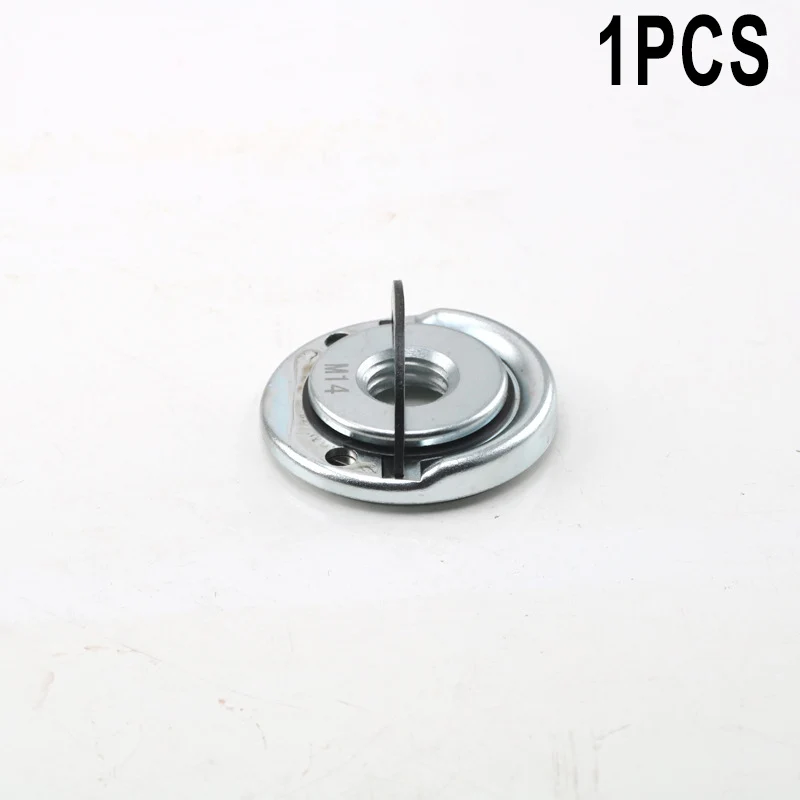 For Change Discs/blades/other Accessories Flange Lock Nut Integrated Keyhole 1PC M14 Replacement Parts Silver Tuerca Desmontable
For Change Discs/blades/other Accessories Flange Lock Nut Integrated Keyhole 1PC M14 Replacement Parts Silver Tuerca Desmontable