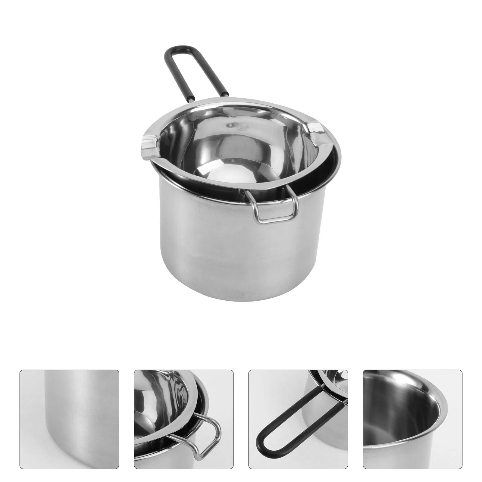Stainless Steel Cheese Boiler Butter Warmer Melt Bowl DIY Silicone Cover Handle Chocolate Melting Pot Butter Candy Warmer
Stainless Steel Cheese Boiler Butter Warmer Melt Bowl DIY Silicone Cover Handle Chocolate Melting Pot Butter Candy Warmer