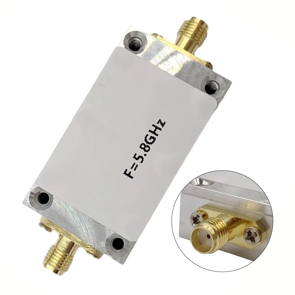 5.8GHz Pass Filter SMA For Wireless Video Transmission WiFi Receiver Interference And Maximize Signal Quality Testing Equipmen
5.8GHz Pass Filter SMA For Wireless Video Transmission WiFi Receiver Interference And Maximize Signal Quality Testing Equipmen