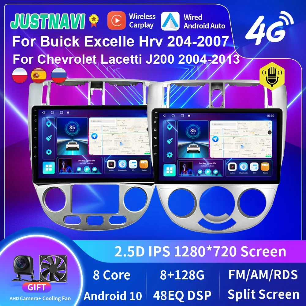 JUSTNAVI Android 10" IPS Car Radio For Chevrolet Lacetti J200 For Daewoo Gentra 2 For Buick Excelle Hrv 2004 2006 2007 Navi GPS
JUSTNAVI Android 10" IPS Car Radio For Chevrolet Lacetti J200 For Daewoo Gentra 2 For Buick Excelle Hrv 2004 2006 2007 Navi GPS