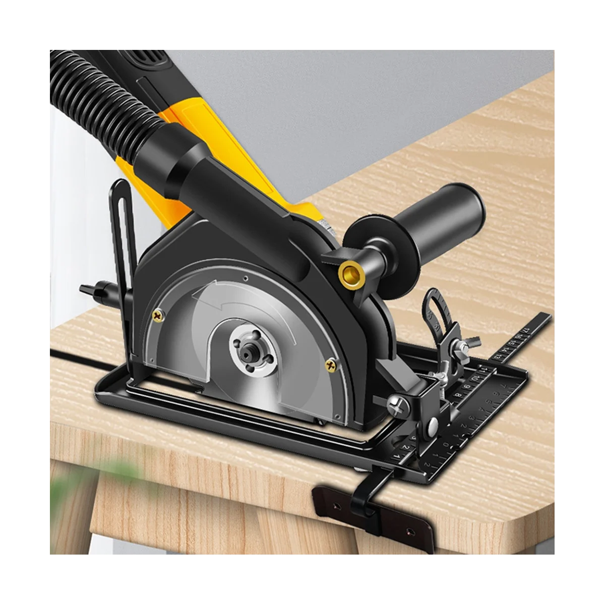 45°Adjustable Cutting Depth Positioning Bracket Angle Grinder Retrofit Cutting Machine Slotting Base for 100-125MM
45°Adjustable Cutting Depth Positioning Bracket Angle Grinder Retrofit Cutting Machine Slotting Base for 100-125MM