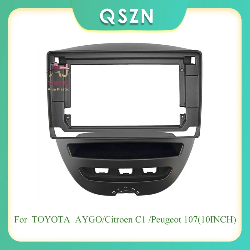 Car Radio Frame For TOYOTA AYGO Citroen C1 Peugeot 107 Fascia Dash Kit DVD Radio Panel Stereo Cover Double 2 Din 10inch
Car Radio Frame For TOYOTA AYGO Citroen C1 Peugeot 107 Fascia Dash Kit DVD Radio Panel Stereo Cover Double 2 Din 10inch