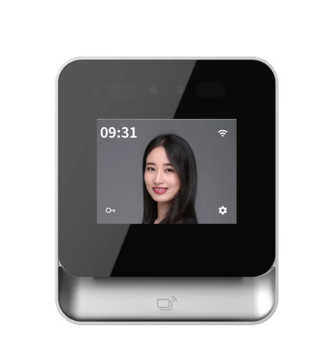 

2.8 inch Touch Screen Server WIFI Face Recognition Access Control With RFID and MF Reader Cheap Face Time Attendance