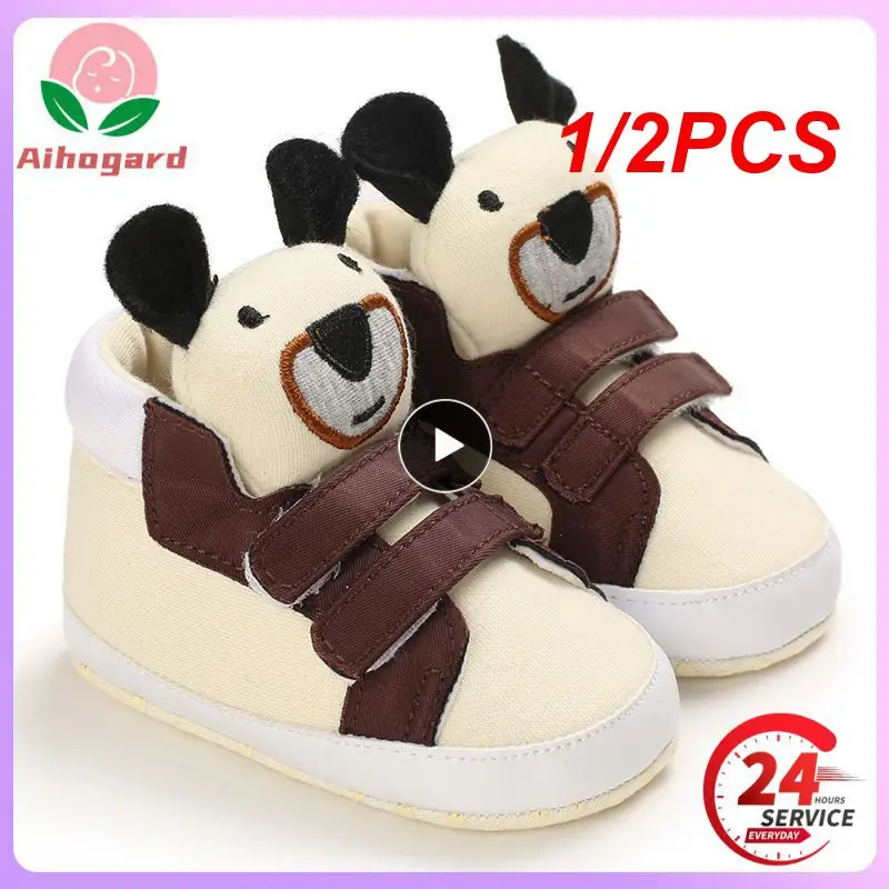 1/2PCS Classic Baby Shoe Boy Girl Baby Cute Animal Face Casual Flat Sneaker First Baby Ankle Boot Cotton Non-slip Warm Walking
1/2PCS Classic Baby Shoe Boy Girl Baby Cute Animal Face Casual Flat Sneaker First Baby Ankle Boot Cotton Non-slip Warm Walking