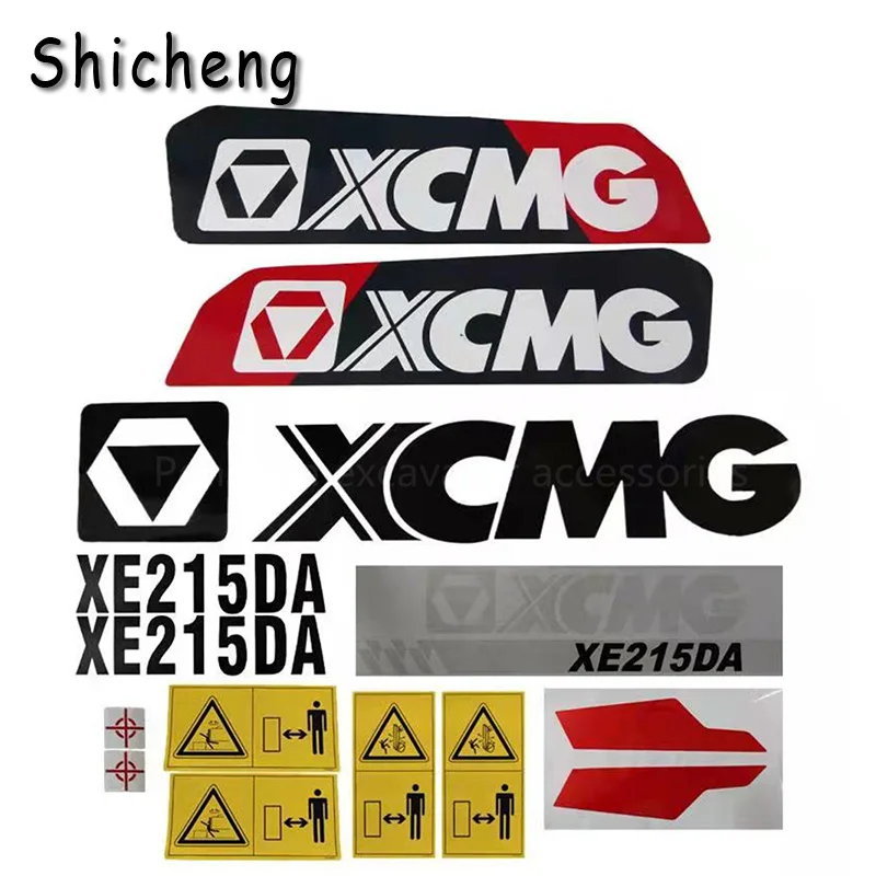 XCMG Excavator Parts XE60 65 75 80 135 155 215 225 305 335DA/DK Warning Stickers DecalsVehicle Labels Stickers Vehicle Stickers
XCMG Excavator Parts XE60 65 75 80 135 155 215 225 305 335DA/DK Warning Stickers DecalsVehicle Labels Stickers Vehicle Stickers