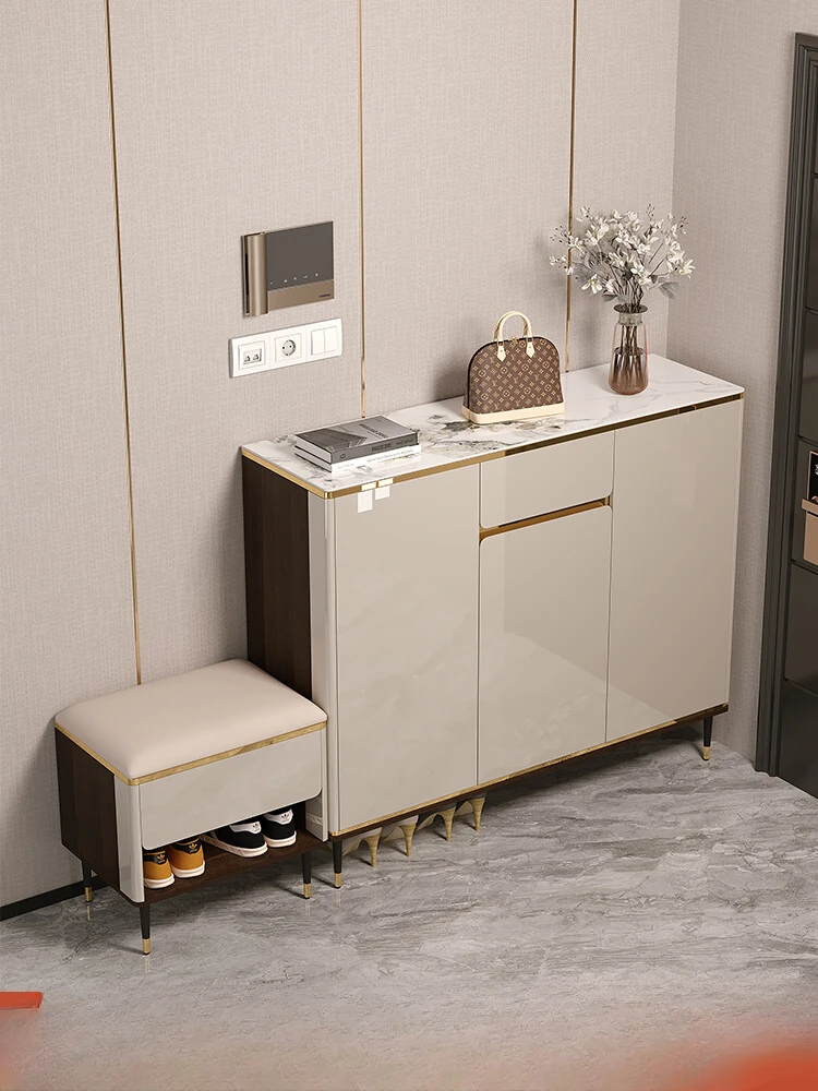 Shoe cabinet light luxury indoor good look, dustproof sit-down shoes and stools integrated 2023 new model
Shoe cabinet light luxury indoor good look, dustproof sit-down shoes and stools integrated 2023 new model