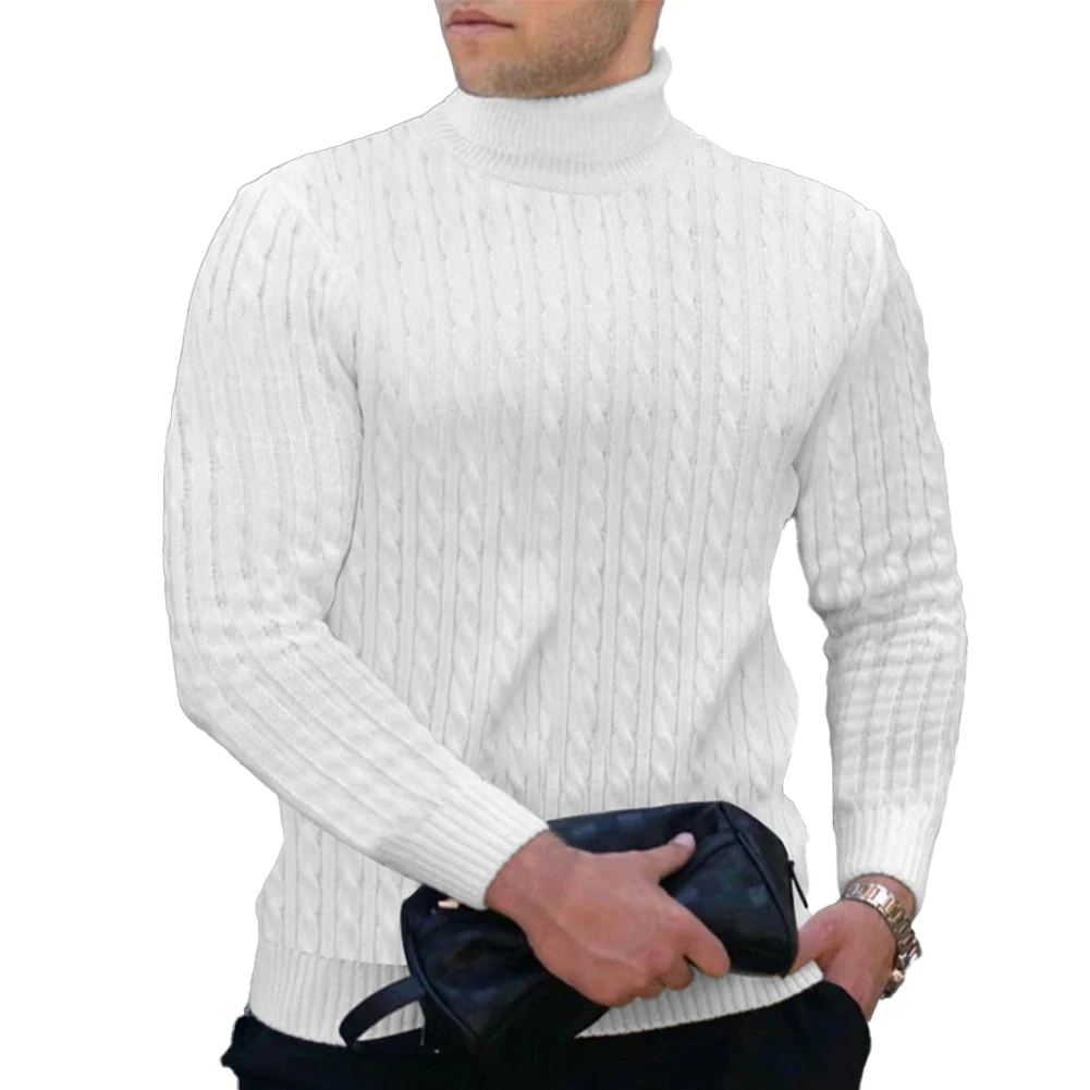 Stylish Knitwear Pullovers Men's Winter Turtleneck Sweater Slim Fit Long Sleeve Jumper Top Keep Warm and Fashionable
Stylish Knitwear Pullovers Men's Winter Turtleneck Sweater Slim Fit Long Sleeve Jumper Top Keep Warm and Fashionable