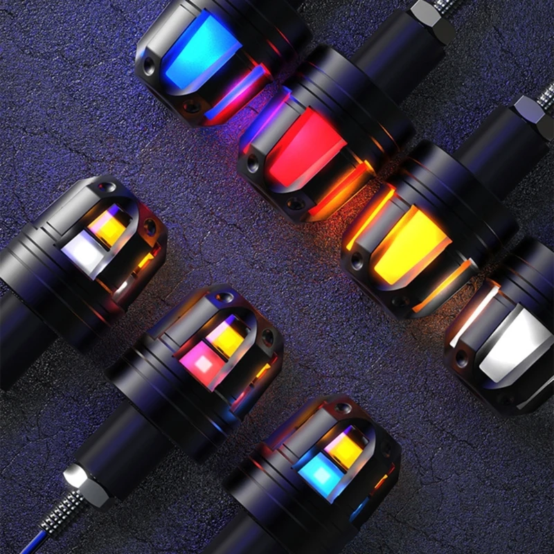 2 Pcs Motorcycle LED Handlebar End Turn Signal Light DC 12V Flasher Handle Grip Blinker Side Marker Hand Lamp Motorcycle Light
2 Pcs Motorcycle LED Handlebar End Turn Signal Light DC 12V Flasher Handle Grip Blinker Side Marker Hand Lamp Motorcycle Light