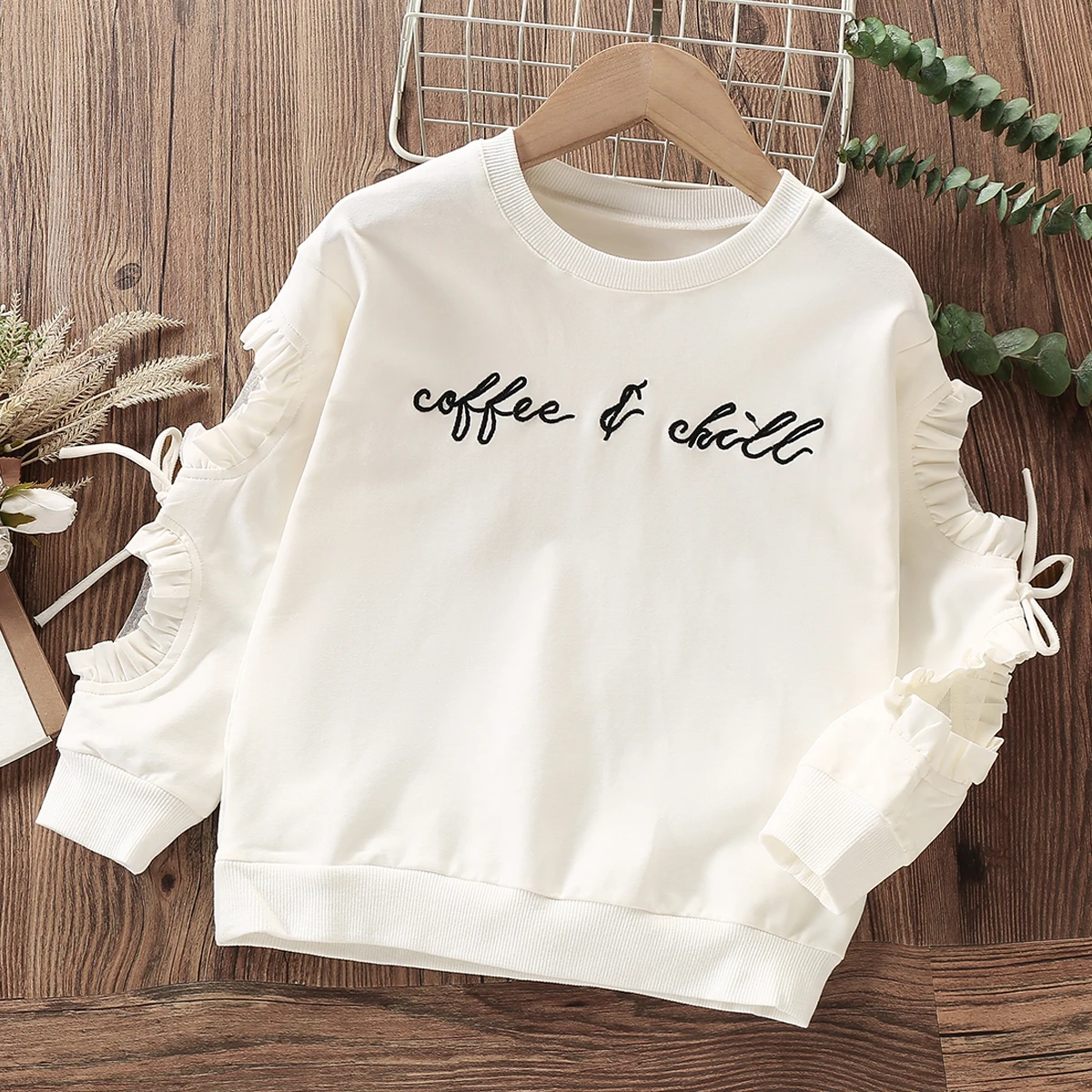 Baby White Shirts for Girls Sweatershirts Kids Outfits Cotton Teenagers Costumes Children Clothes Spring Autumn 6 8 10 12 Years
Baby White Shirts for Girls Sweatershirts Kids Outfits Cotton Teenagers Costumes Children Clothes Spring Autumn 6 8 10 12 Years