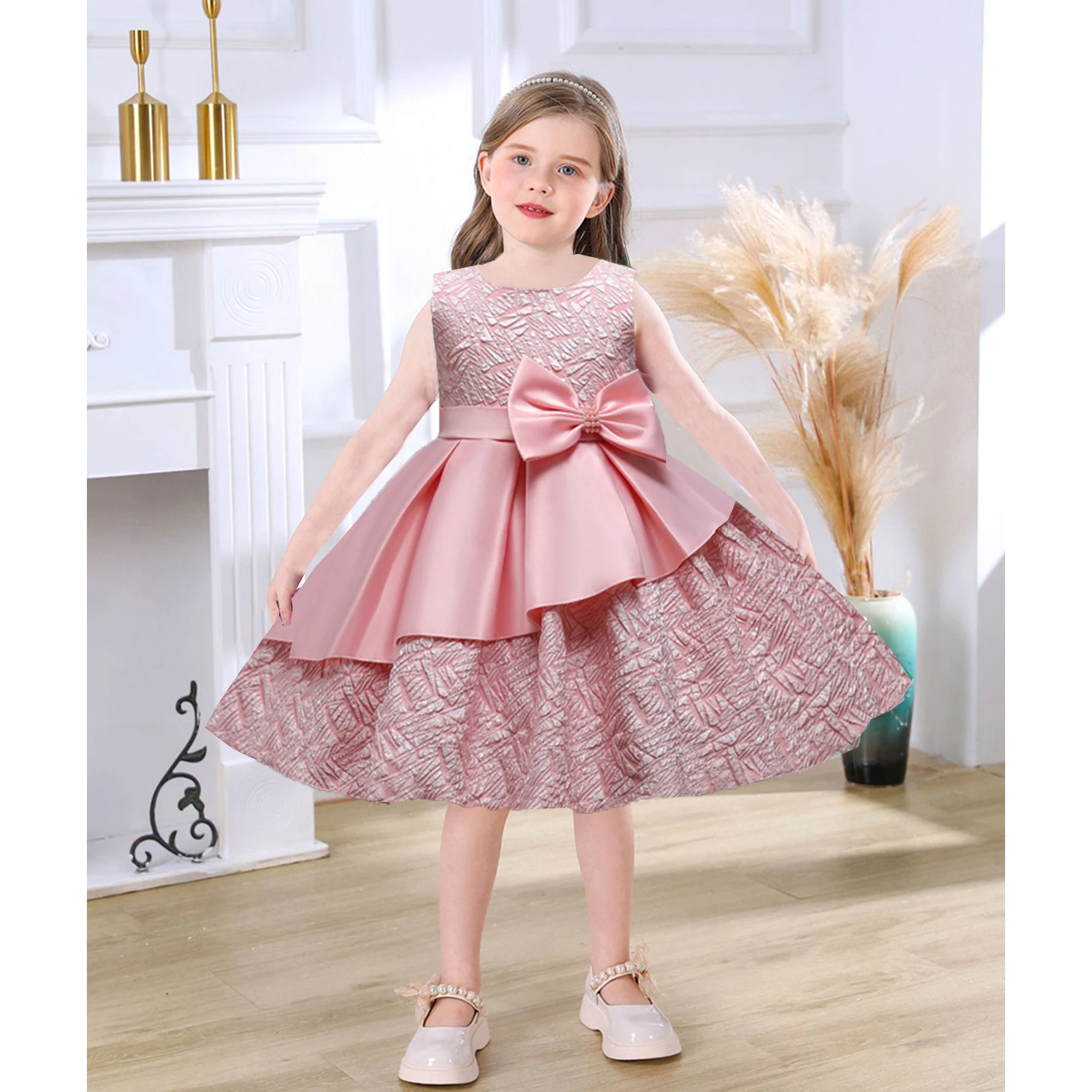 AmyStylish Little Big Girls 2-10 Years Appliqued Flower Flower Girl Birthday Pageant Party Holiday Dress
AmyStylish Little Big Girls 2-10 Years Appliqued Flower Flower Girl Birthday Pageant Party Holiday Dress