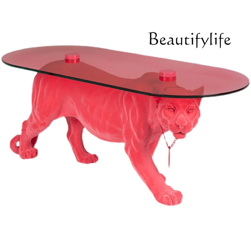 Modern Minimalist Pink Leopard Tea Table Creative Animal Shaped Living Room Light Luxury Internet Celebrity Leopard Tea Table
Modern Minimalist Pink Leopard Tea Table Creative Animal Shaped Living Room Light Luxury Internet Celebrity Leopard Tea Table