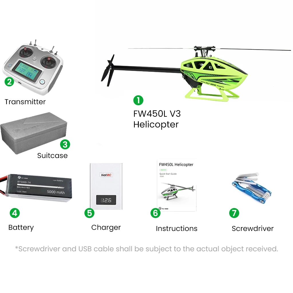 FLY WING FW450L V3 6CH 3D авто акробатика GPS удержание высоты Радиоуправляемый вертолет с системой полета H1 RTF/PNP FW450 V3
FLY WING FW450L V3 6CH 3D авто акробатика GPS удержание высоты Радиоуправляемый вертолет с системой полета H1 RTF/PNP FW450 V3