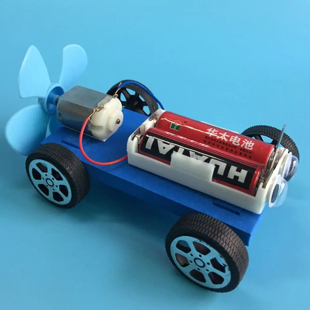 

Experiment Hand-operated DIY Kit Assembly Air Power Car Model Model Toy Handmade Toy