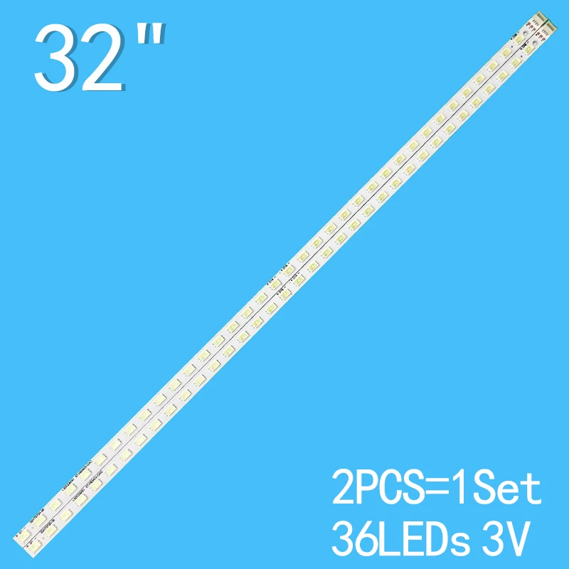 358mm LED backlight strip For 36 lights L32E5300D, L32E5390A-3D, L32E5300A, 32CL300C 67-H93402-OAO 32HT5730-36
358mm LED backlight strip For 36 lights L32E5300D, L32E5390A-3D, L32E5300A, 32CL300C 67-H93402-OAO 32HT5730-36