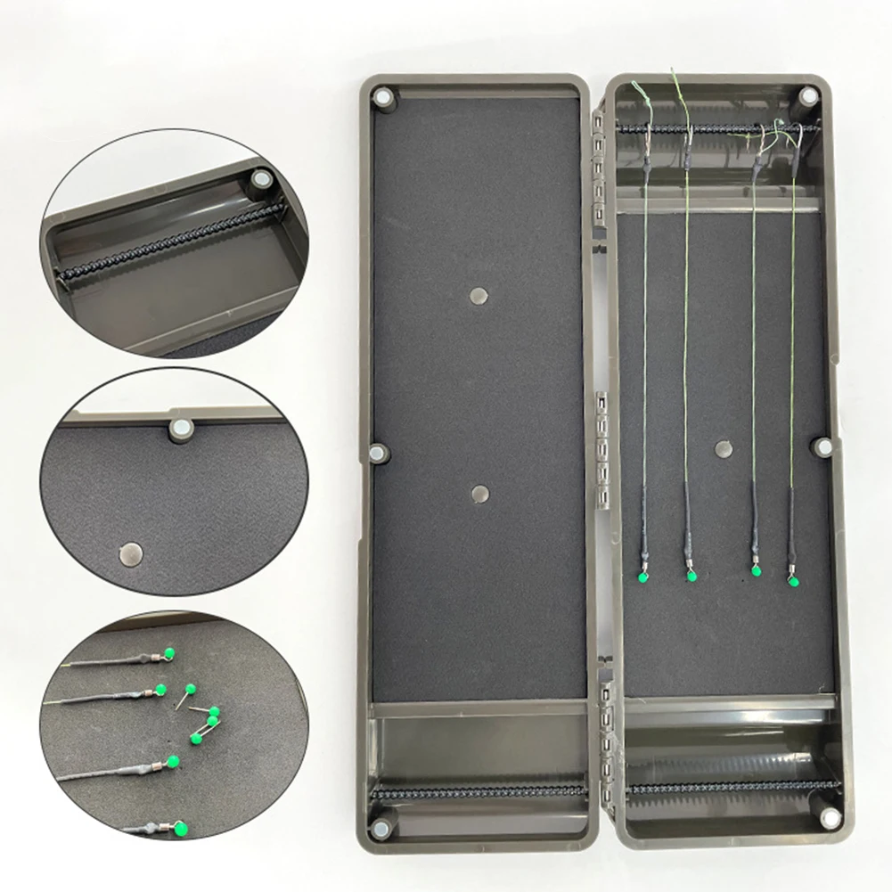 Large Rig Safe Plastic Rig Magnetic Fishing Rig Storage Case Tackle Box Hook Bait Storage Fishing Tackle Accessories Boxes
Large Rig Safe Plastic Rig Magnetic Fishing Rig Storage Case Tackle Box Hook Bait Storage Fishing Tackle Accessories Boxes