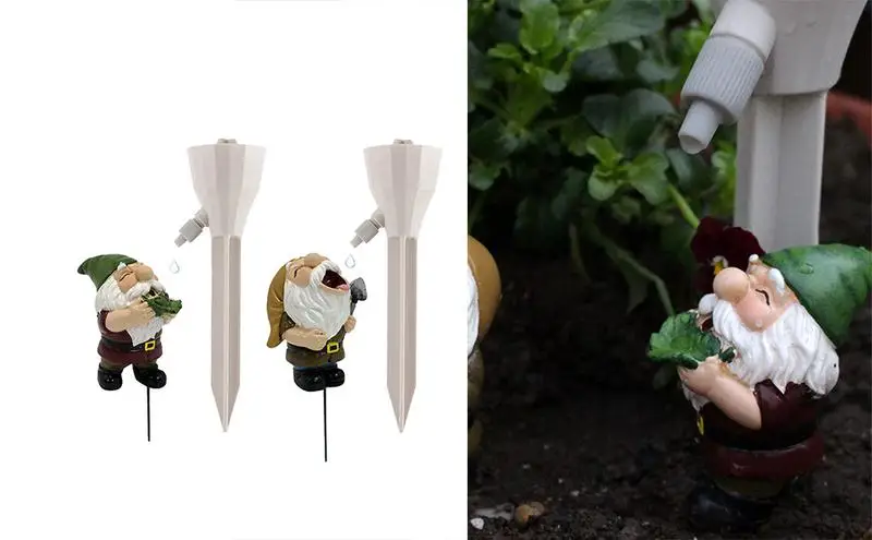 Automatic Watering Planter Green Plants Flowers Home Dripper Gnome Watering Dispenser Decorative Plants Garden Yard Flower Pots
Automatic Watering Planter Green Plants Flowers Home Dripper Gnome Watering Dispenser Decorative Plants Garden Yard Flower Pots