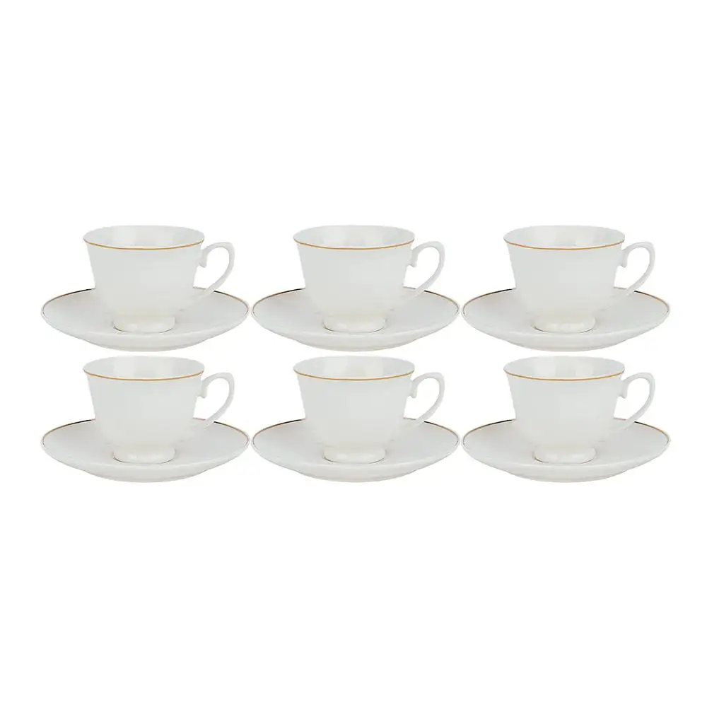 Karaca Elicia 6 Personality Coffee Cup Pad Vintage Style Simple Appearance Gold Cream Color Matching Elegant Handle Stylish Designed Standard mould
Karaca Elicia 6 Personality Coffee Cup Pad Vintage Style Simple Appearance Gold Cream Color Matching Elegant Handle Stylish Designed Standard mould