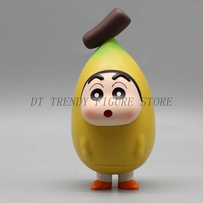 12cm Anime Crayon Shin-Chan Funny Fruit Series Banana Nohara Shinnosuke Figure PVC Collection Model Ornament Toys For Child Gift
12cm Anime Crayon Shin-Chan Funny Fruit Series Banana Nohara Shinnosuke Figure PVC Collection Model Ornament Toys For Child Gift