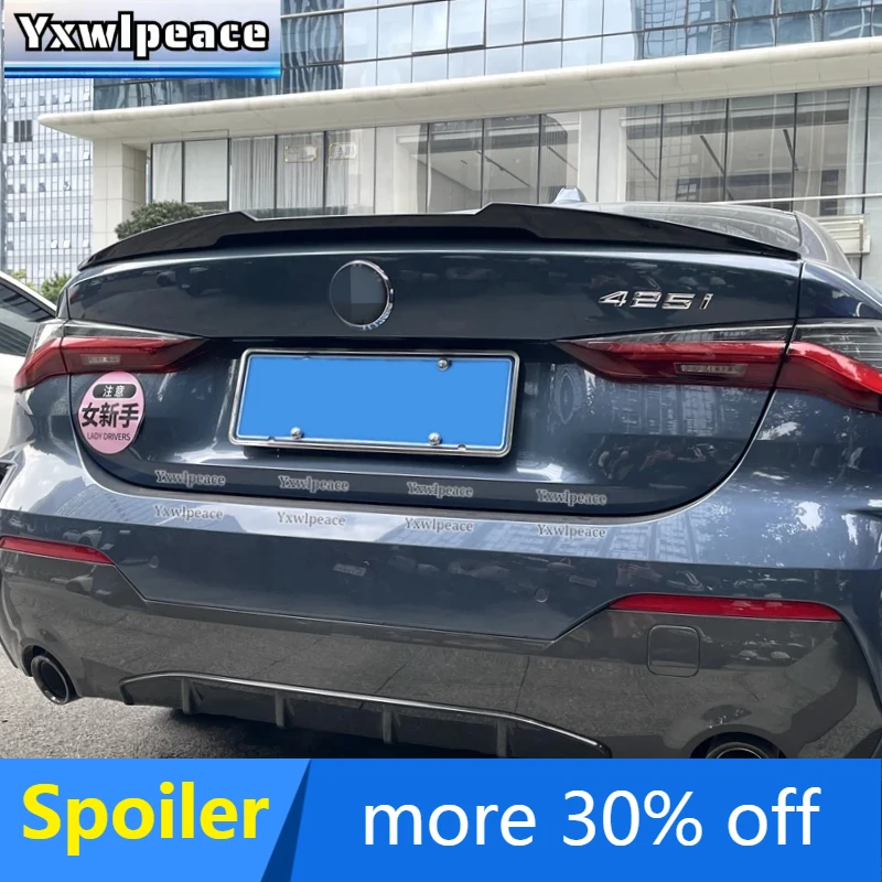M4 Style ABS Gloss Black Rear Trunk Lip Spoiler Body Kit Accessories For BMW 4 Series G22 2020 2021 2022 2023 M430i M440i
M4 Style ABS Gloss Black Rear Trunk Lip Spoiler Body Kit Accessories For BMW 4 Series G22 2020 2021 2022 2023 M430i M440i