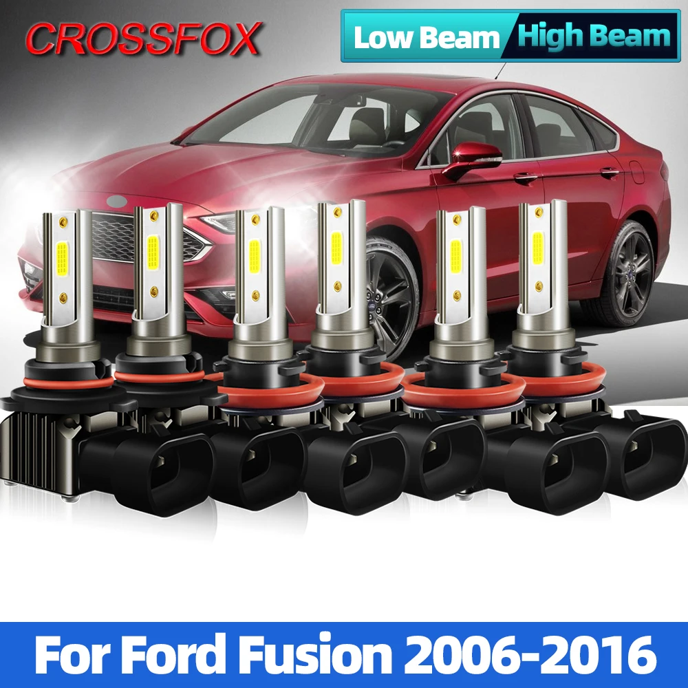 40000LM CANBUS LED Car Headlights Bulbs H11 H7 LED Fog Lights 240W Turbo Auto Lamp For Ford Fusion 2006-2012 2013 2014 2015 2016
40000LM CANBUS LED Car Headlights Bulbs H11 H7 LED Fog Lights 240W Turbo Auto Lamp For Ford Fusion 2006-2012 2013 2014 2015 2016