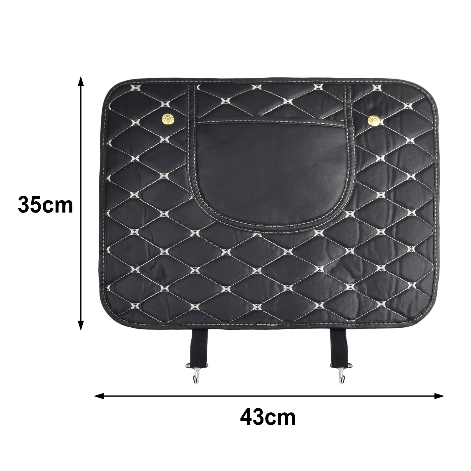 Car Back Seats Anti Kick Pad Mat Half-Size Black PU Leather Waterproof Cover Accessories Car Seat Back Protector Cover
Car Back Seats Anti Kick Pad Mat Half-Size Black PU Leather Waterproof Cover Accessories Car Seat Back Protector Cover