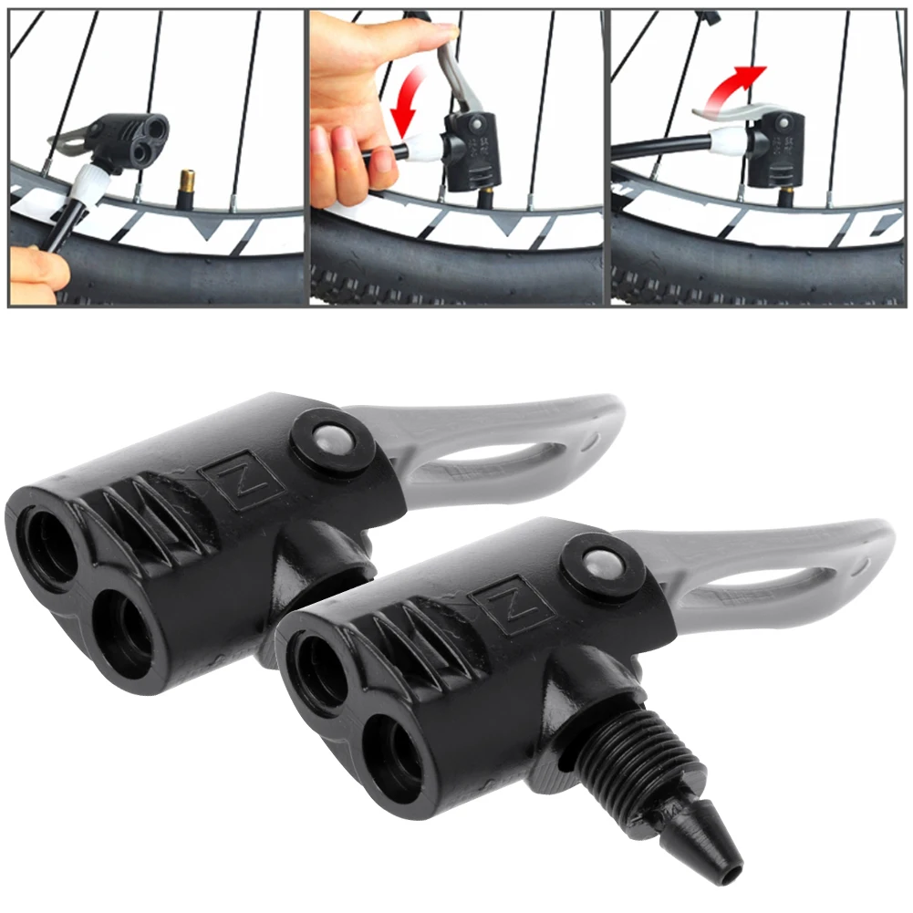 2PCS Bike Nozzle Hose Adapter Double Head Pumping Parts Accessorie F/V Service A/V Schrader/Presta Valve Converter Bicycle Parts
2PCS Bike Nozzle Hose Adapter Double Head Pumping Parts Accessorie F/V Service A/V Schrader/Presta Valve Converter Bicycle Parts