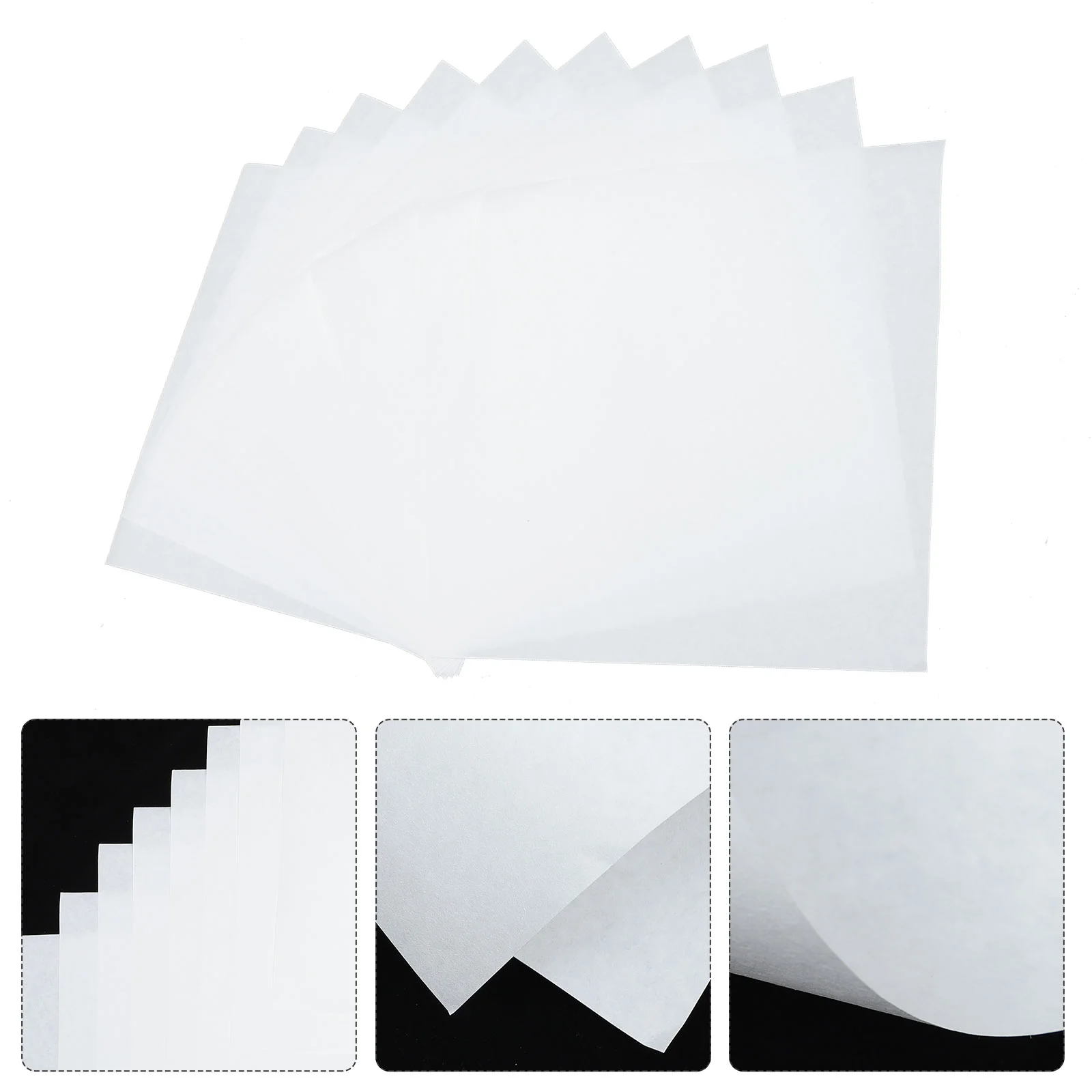 

30 Sheets Laboratory Filter Paper Labs Experiment Absorbing Papers for Absorbent Stickers Filtering Qualitative