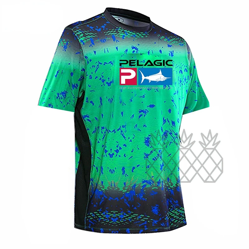 Pelagic Fishing Shirt Outdoor Men Short Sleeve T Shirt Fish Apparel UPF50 Sun Protection Wear Breathable Hooded Angling Clothing
Pelagic Fishing Shirt Outdoor Men Short Sleeve T Shirt Fish Apparel UPF50 Sun Protection Wear Breathable Hooded Angling Clothing