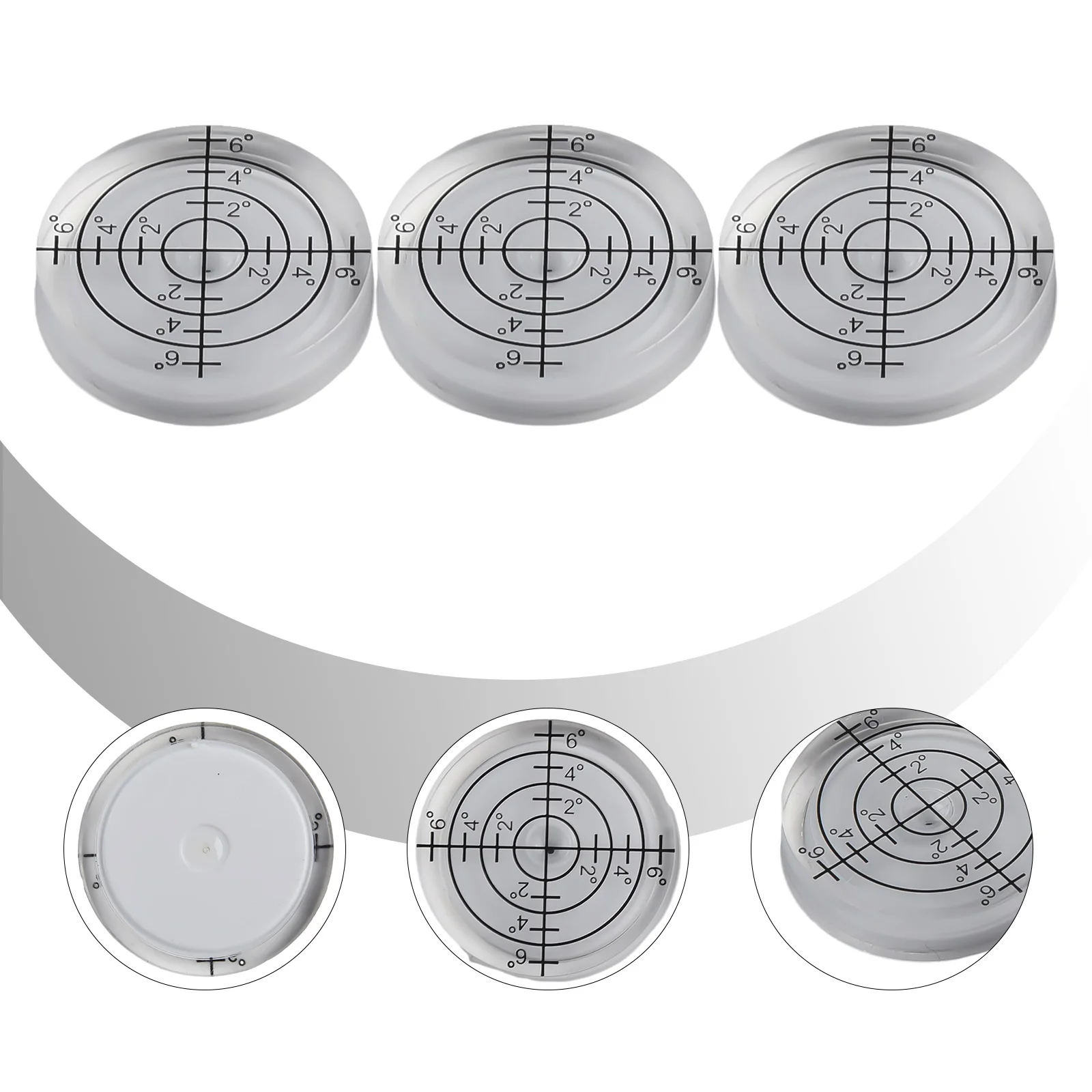 Internal Fitted Black Lines Bubble Mark for Adjusting the Level of Adjust the Level of Equipment Size Pack of 3
Internal Fitted Black Lines Bubble Mark for Adjusting the Level of Adjust the Level of Equipment Size Pack of 3