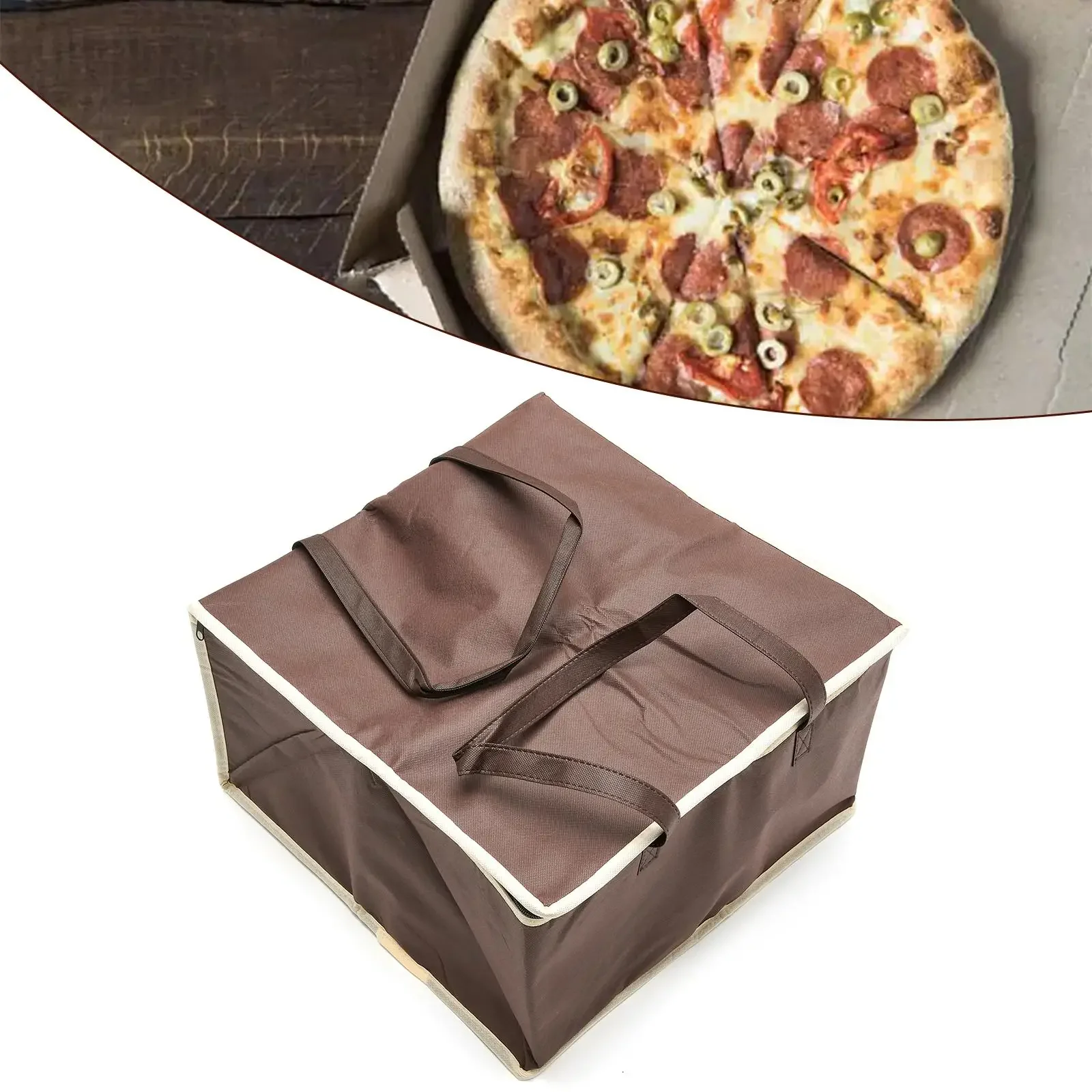 44*44*25cm Food Pizza Delivery Insulated Bag Waterproof Camping Warmer Cold Thermal Bag Kit Kitchen Storage & Organization
44*44*25cm Food Pizza Delivery Insulated Bag Waterproof Camping Warmer Cold Thermal Bag Kit Kitchen Storage & Organization