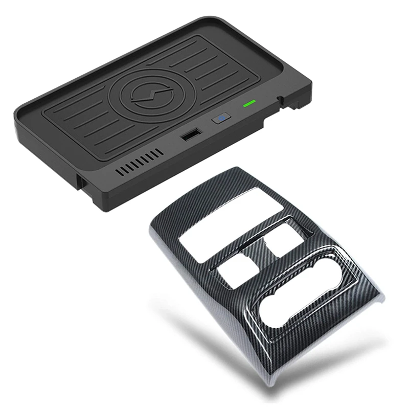 New1 Set QI Phone Wireless Charger Charging Plate Mobile Phone Holder & 1 Pcs Rear Air Condition Outlet Vent Knob
New1 Set QI Phone Wireless Charger Charging Plate Mobile Phone Holder & 1 Pcs Rear Air Condition Outlet Vent Knob