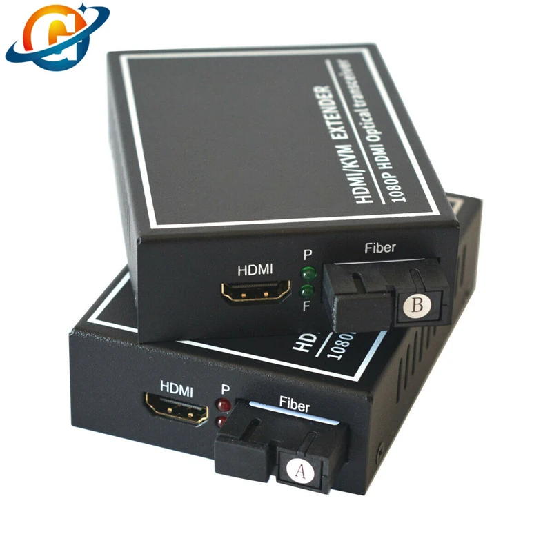 1080P HDMI Fiber Optic Extenders Full HD 1080P Transmitter and Receiver Kit SC FC Port Optional
1080P HDMI Fiber Optic Extenders Full HD 1080P Transmitter and Receiver Kit SC FC Port Optional