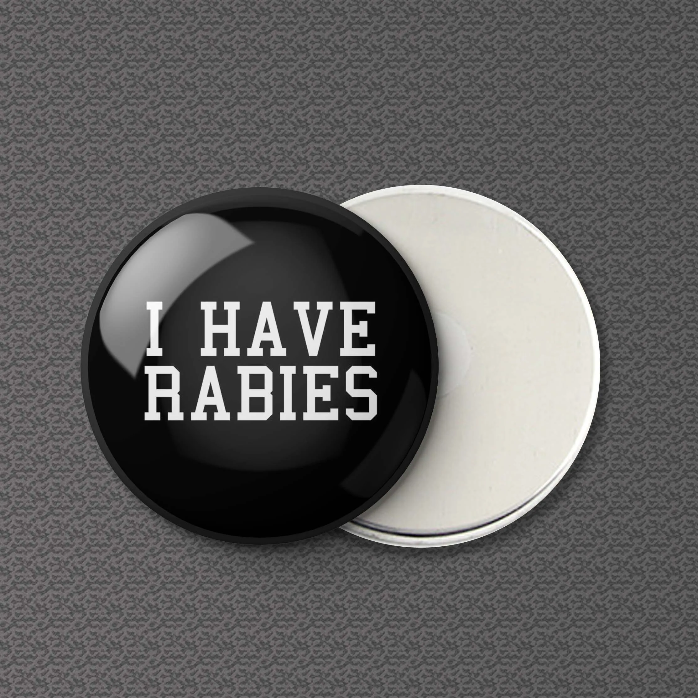 

I Have Rabies Refrigerator Magnet Cute Home Women Metal Lover Fashion Fridge Cartoon Magnetic Decor Kitchen Creative Clothes