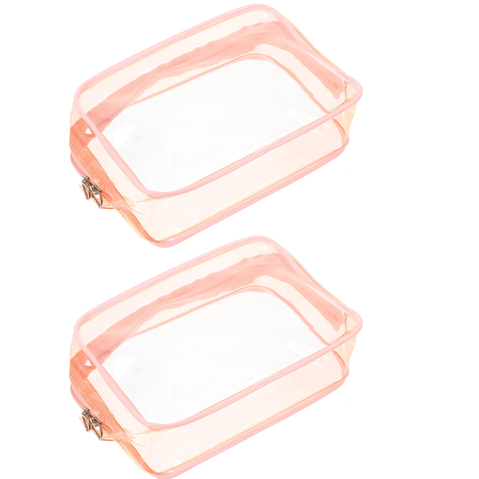 2 Pcs Makeup Pouch Bag Zipper Toiletry Pvc Personal Wash Bags Large Cosmetics Carrying Miss Travel Clear
2 Pcs Makeup Pouch Bag Zipper Toiletry Pvc Personal Wash Bags Large Cosmetics Carrying Miss Travel Clear
