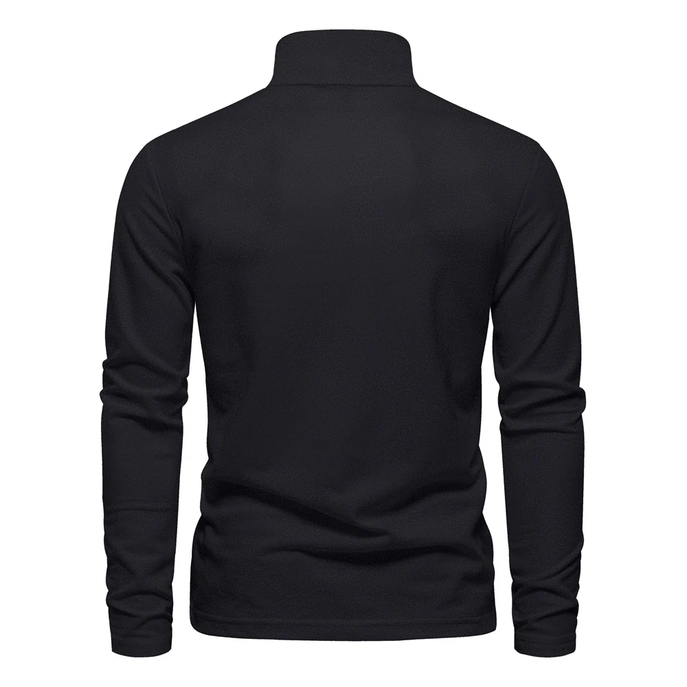 AIOPESON 2023 New Men's Deer Embroidery Polo Shirts Solid Color Long Sleeve Social Business Male 115 Sc64c817c543b465c86519663a369b5bck